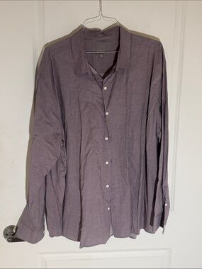 Frame Denim Men's Dress Shirt in Dusty Lavender